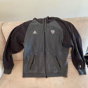 Game worn hoodie for the Milwaukee Bucks